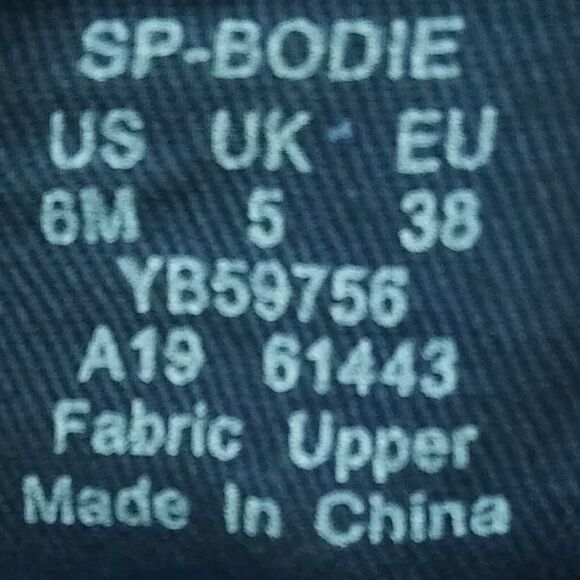 Sperry Top Sider Bodie Washable Boat Shoes Big Kids Size 6 M Navy Blue - Picture 8 of 8